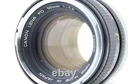 NEAR MINT CANON AE-1 35mm Film Camera FD 50mm f/1.4 Lens from JAPAN