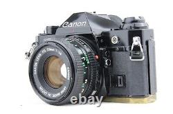 NEAR MINT CANON AE-1 Program 35mm film Camera + NEW FD NFD 50mm f/1.8 Lens