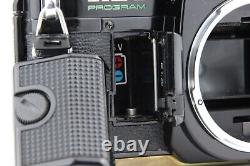 NEAR MINT CANON AE-1 Program 35mm film Camera + NEW FD NFD 50mm f/1.8 Lens