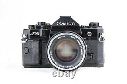 NEAR MINT CANON A-1 A1 35mm SLR Film Camera + FD 50mm f/1.4 Lens from JAPAN