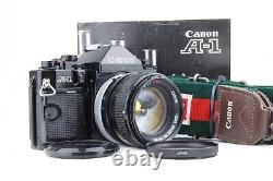 NEAR MINT CANON A-1 A1 35mm SLR Film Camera + FD 50mm f/1.4 SSC S. S. C