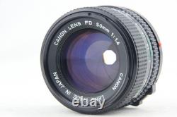 NEAR MINT+ CANON A-1 + NEW FD NFD 50mm f/1.4 SLR 35mm Film Camera from JAPAN