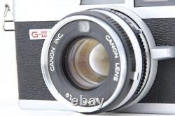 NEAR MINT CANON Canonet QL19 GIII Rangefinder Film Camera 45mm f/1.9 Lens