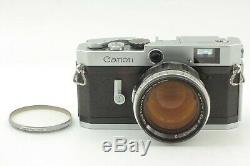 NEAR MINT CANON P 35mm Rangefinder Camera with 50mm f/1.2 L39 Lens from JAPAN