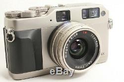 NEAR MINT CONTAX G1 with GD-1 + Carl Zeiss Biogon T 28mm f/2.8 Lens from JAPAN
