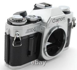 NEAR MINT Canon AE-1 35mm Film Camera FD 50mm f/1.8 S. C. SC Lens From JAPAN