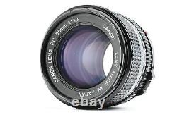 NEAR MINT Canon AE-1 35mm film Camera Black Body NEW FD 50mm f1.4 Lens From JP