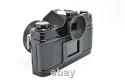 NEAR MINT Canon AE-1 35mm film Camera Black Body NEW FD 50mm f1.4 Lens From JP