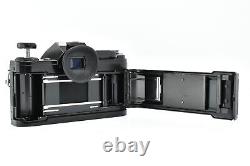 NEAR MINT Canon AE-1 35mm film Camera Black Body NEW FD 50mm f1.4 Lens From JP