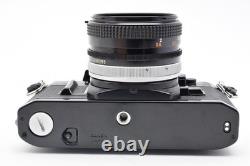 NEAR MINT Canon AE-1 Black 35mm Film Camera FD 50mm F/1.8 S. C Lens Japan