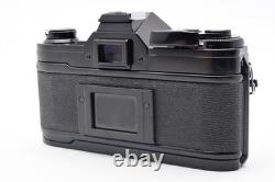 NEAR MINT Canon AE-1 Black 35mm Film Camera FD 50mm F/1.8 S. C Lens Japan