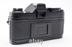 NEAR MINT Canon AE-1 Black 35mm Film Camera FD 50mm F/1.8 S. C Lens Japan