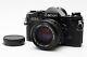 NEAR MINT Canon AE-1 Black 35mm Film Camera New FD 50mm f1.4 Lens From Japan