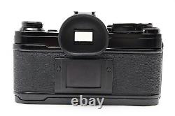 NEAR MINT Canon AE-1 Black 35mm Film Camera New FD 50mm f1.4 Lens From Japan