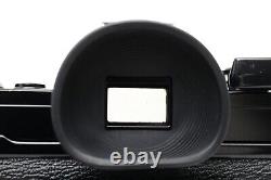 NEAR MINT Canon AE-1 Black 35mm Film Camera New FD 50mm f1.4 Lens From Japan