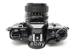 NEAR MINT Canon AE-1 Black 35mm Film Camera New FD 50mm f1.4 Lens From Japan