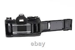 NEAR MINT Canon AE-1 Black 35mm Film Camera New FD 50mm f1.4 Lens From Japan