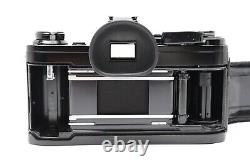 NEAR MINT Canon AE-1 Black 35mm Film Camera New FD 50mm f1.4 Lens From Japan