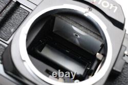 NEAR MINT Canon AE-1 Black 35mm Film Camera New FD 50mm f1.4 Lens From Japan