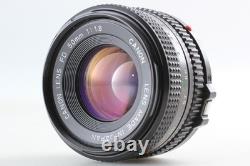 NEAR MINT? Canon AE-1 Program A2 Black SLR New FD NFD 50mm F/1.8 From JAPAN