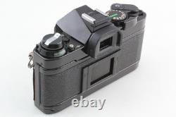 NEAR MINT? Canon AE-1 Program A2 Black SLR New FD NFD 50mm F/1.8 From JAPAN