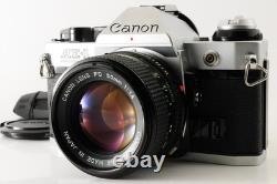NEAR MINT? Canon AE-1 Program Film Camera + NEW FD NFD 50mm f1.4 Lens From JAPAN