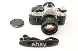 NEAR MINT? Canon AE-1 Program Film Camera + NEW FD NFD 50mm f1.4 Lens From JAPAN