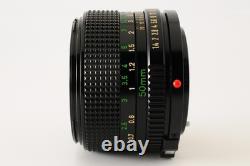 NEAR MINT? Canon AE-1 Program Film Camera + NEW FD NFD 50mm f1.4 Lens From JAPAN