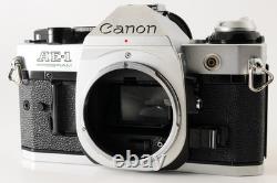 NEAR MINT? Canon AE-1 Program Film Camera + NEW FD NFD 50mm f1.4 Lens From JAPAN