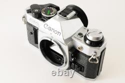 NEAR MINT? Canon AE-1 Program Film Camera + NEW FD NFD 50mm f1.4 Lens From JAPAN