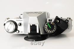 NEAR MINT? Canon AE-1 Program Film Camera + NEW FD NFD 50mm f1.4 Lens From JAPAN