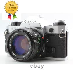 NEAR MINT? Canon AE-1 Program Film Camera New FD 50mm F/1.4 Lens From JAPAN