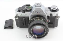 NEAR MINT? Canon AE-1 Program Film Camera New FD 50mm F/1.4 Lens From JAPAN