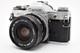 NEAR MINT Canon AE-1 Silver 35mm Film Camera FD 28mm F/2.8 Lens From Japan