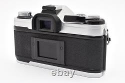 NEAR MINT Canon AE-1 Silver 35mm Film Camera FD 28mm F/2.8 Lens From Japan