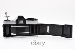 NEAR MINT Canon AE-1 Silver 35mm Film Camera FD 28mm F/2.8 Lens From Japan
