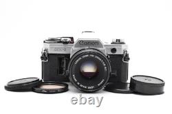 NEAR MINT Canon AE-1 Silver 35mm Film Camera FD 50mm F/1.8 S. C. SC Lens Japan