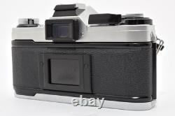 NEAR MINT Canon AE-1 Silver 35mm Film Camera New FD NFD 50mm F/1.8 Lens Japan