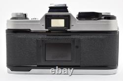 NEAR MINT Canon AE-1 Silver 35mm Film Camera New FD NFD 50mm F/1.8 Lens Japan