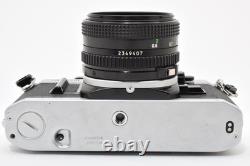 NEAR MINT Canon AE-1 Silver 35mm Film Camera New FD NFD 50mm F/1.8 Lens Japan