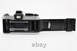 NEAR MINT Canon AE-1 Silver 35mm Film Camera New FD NFD 50mm F/1.8 Lens Japan