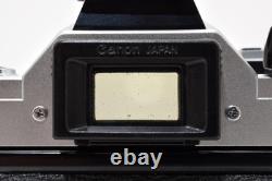 NEAR MINT Canon AE-1 Silver 35mm Film Camera New FD NFD 50mm F/1.8 Lens Japan