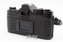 NEAR MINT? Canon AE-1 black Film Camera SLR FD 50mm f/1.4 S. S. C SSC Japan