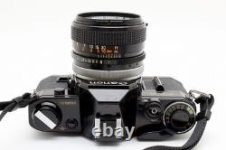 NEAR MINT? Canon AE-1 black Film Camera SLR FD 50mm f/1.4 S. S. C SSC Japan
