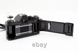 NEAR MINT? Canon AE-1 black Film Camera SLR FD 50mm f/1.4 S. S. C SSC Japan