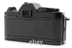 NEAR MINT Canon AL-1 SLR Film Camera Black withCanon Zoom Lens Set From Japan