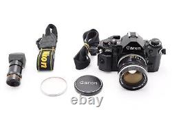 NEAR MINT Canon A-1 35mm SLR Film Camera FD 58mm f/1.2 Lens From JAPAN