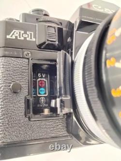 NEAR MINT- Canon A-1 A1 35mm SLR Film Camera + FD 50mm f/1.4 S. S. C SSC Japan