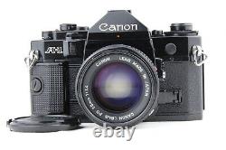NEAR MINT Canon A-1 A1 SLR 35mm Film Camera + NFD NEW FD 50mm f/1.4 Lens