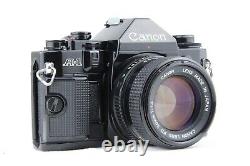 NEAR MINT Canon A-1 A1 SLR 35mm Film Camera + NFD NEW FD 50mm f/1.4 Lens